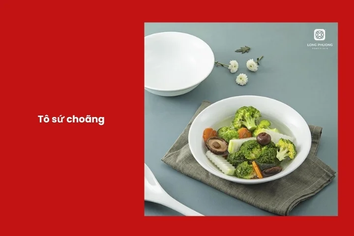 Mẫu tô sứ choãng đựng hủ tiếu