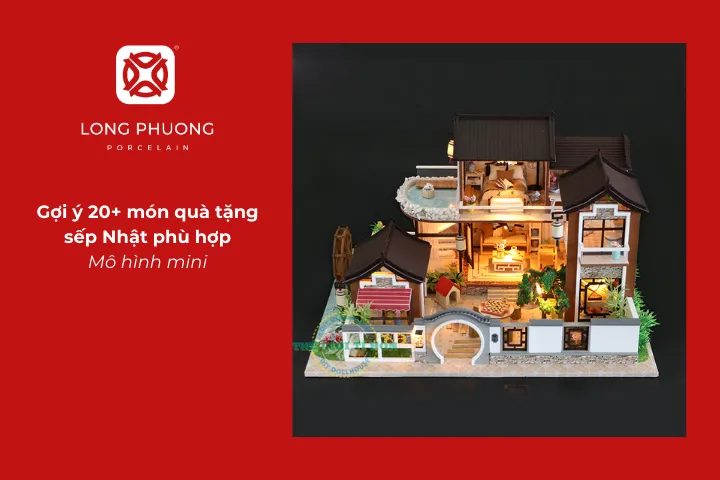 Mô hình mini là món quà tặng sếp Nhật quà nhỏ gọn nhưng tinh xảo