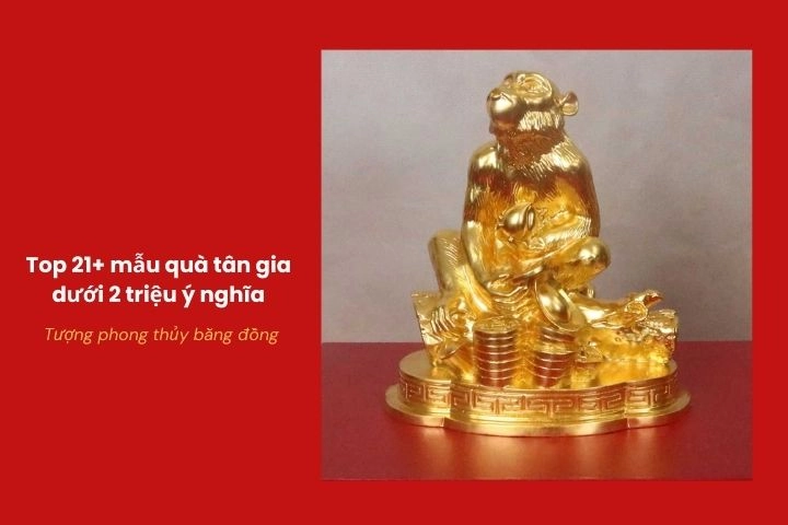 Tượng đồng phong thủy mang lại may mắn cho nhà mới