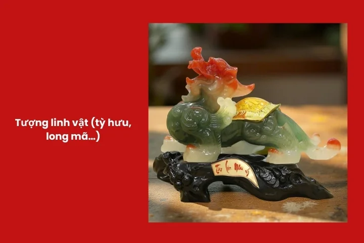 Tượng linh vật phong thủy phù hợp làm quà tặng đối tác nam