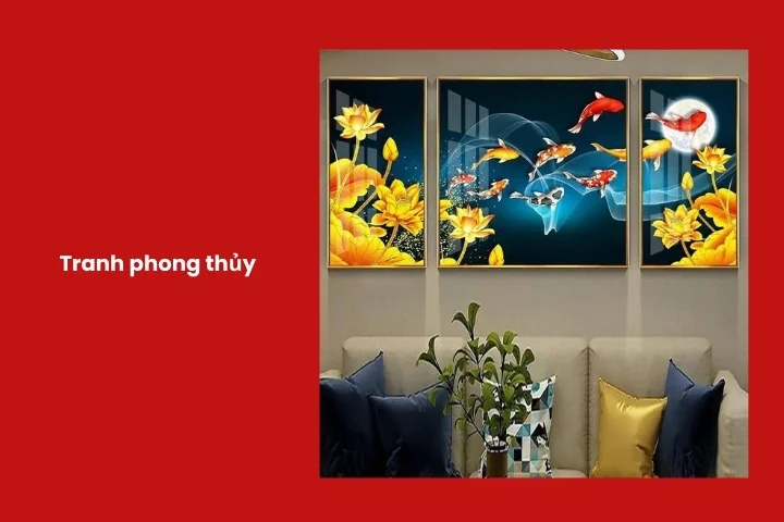 Tranh phong thủy đem lại may mắn khi tặng cho đối tác nam