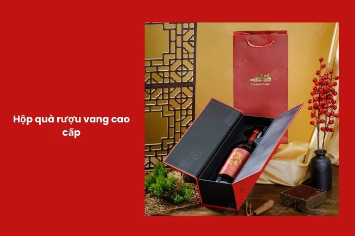 Rượu vang cao cấp làm quà tặng cho đối tác nam đẳng cấp