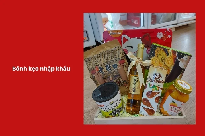 Bánh kẹo nhập khẩu tinh tế dành cho khách hàng nam