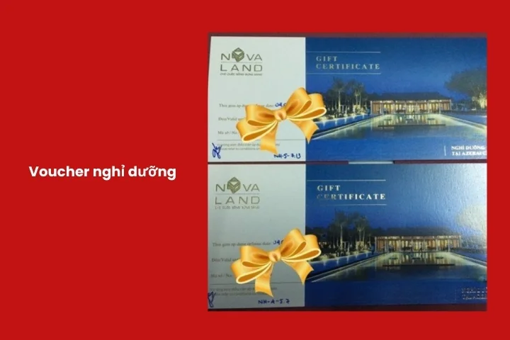 Voucher nghỉ dưỡng thư giãn cho đối tác nam