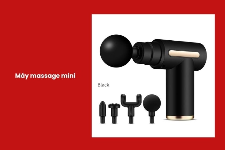 Máy massage cầm tay nhỏ gọn, phù hợp cho dân văn phòng