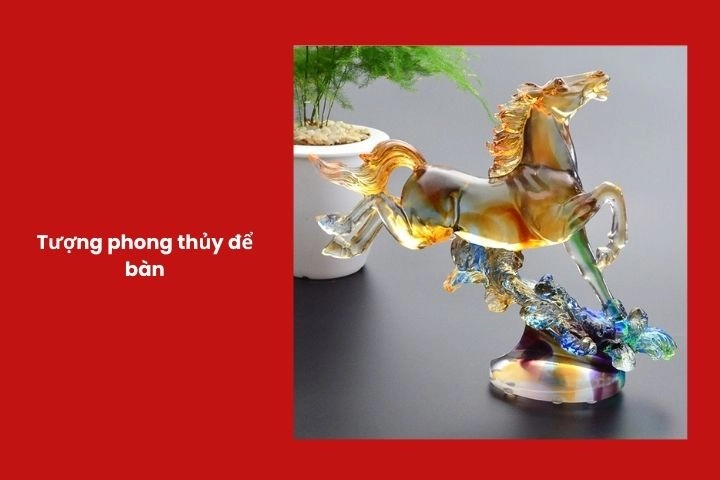 Tượng phong thủy mini phù hợp đặt trên bàn làm việc