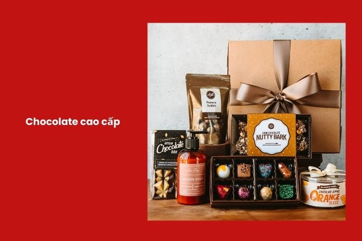 Hộp chocolate sang trọng dành tặng đối tác nữ