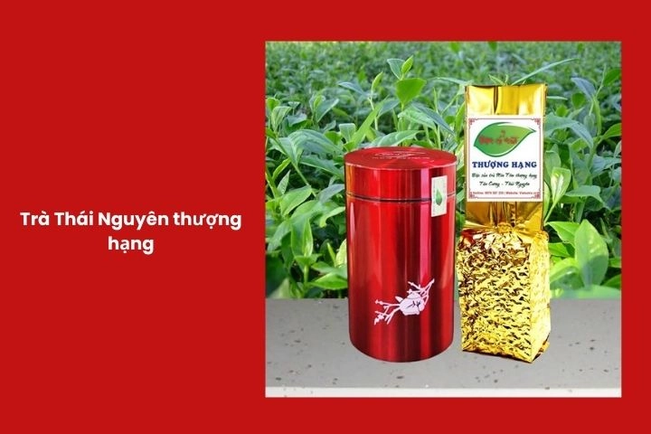 Trà Thái Nguyên cao cấp thích hợp làm quà biếu