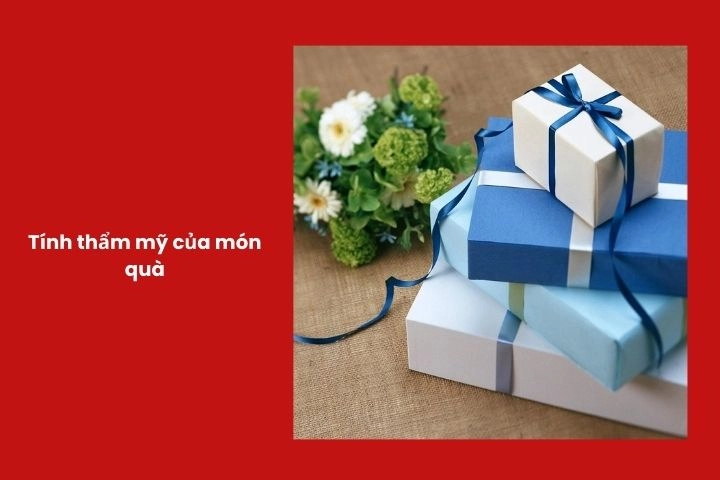 Đánh giá tính thẩm mỹ khi chọn quà cho nữ giới