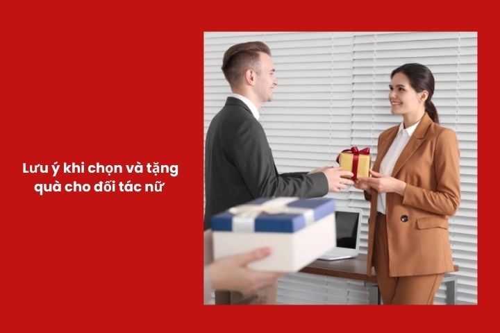 Những điều cần tránh khi lựa chọn quà dành cho đối tác nữ