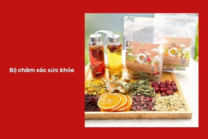 Set chăm sóc sức khỏe tiện lợi dành tặng đối tác nữ