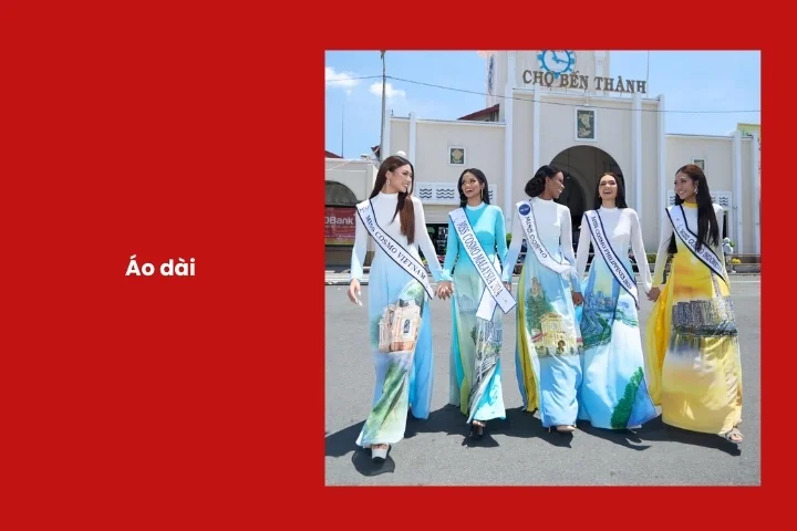 Áo dài truyền thống đặc trưng của Việt Nam