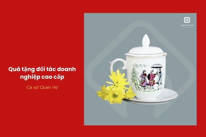 Ca sứ Quan Họ mang nét văn hóa Việt làm quà tặng đối tác doanh nghiệp