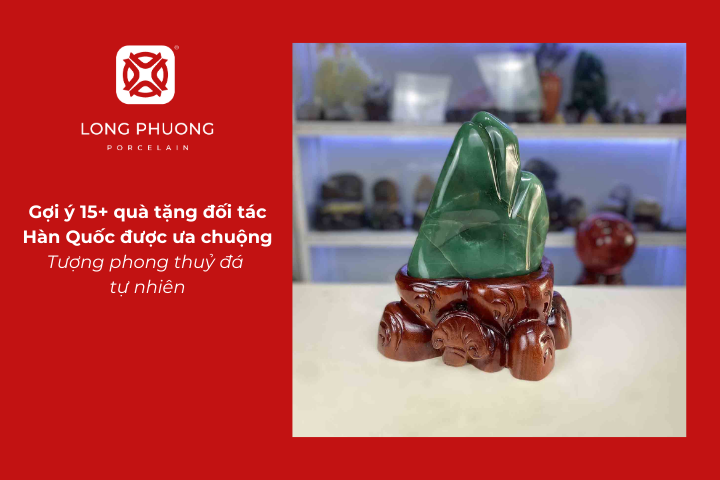 Tượng phong thủy đá là quà tặng đối tác Hàn Quốc gửi gắm lời chúc hợp tác bền vững