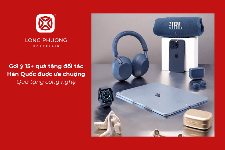 Quà tặng công nghệ là quà tặng đối tác Hàn Quốc mang tính ứng dụng cao và dễ sử dụng