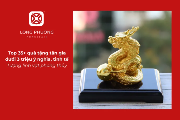 Tượng linh vật phong thủy là quà tặng tân gia dưới 3 triệu phù hợp để gửi lời chúc an khang
