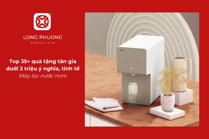 Máy lọc nước mini là quà tặng tân gia dưới 3 triệu bảo vệ sức khỏe gia đình qua nguồn nước sạch hằng ngày