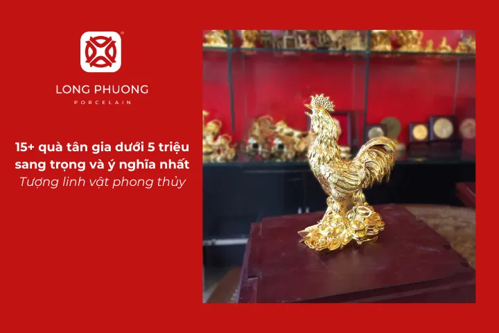 Tượng linh vật phong thủy là quà tặng tân gia dưới 5 triệu dùng để cầu may cho ngôi nhà mới