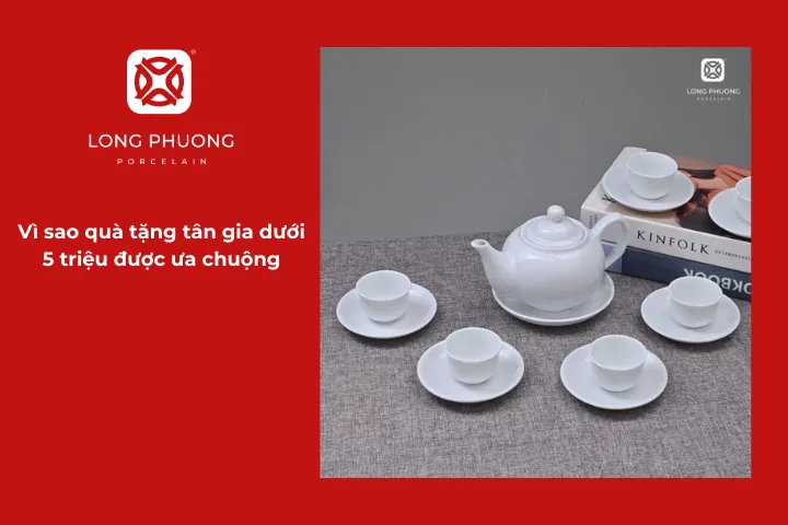 Lý do quà tặng tân gia dưới 5 triệu được nhiều người lựa chọn