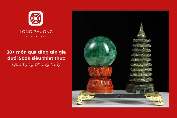 Giá thành của các món đồ phong thủy nhỏ thường dưới 500k, phù hợp để làm quà tặng tân gia