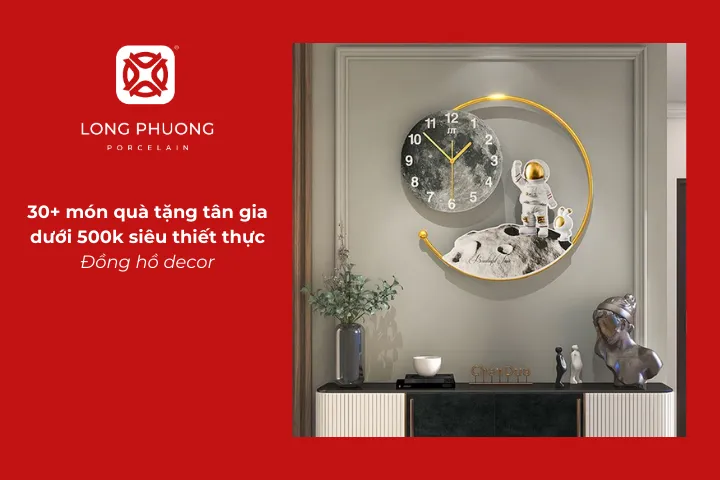 Một mẫu đồng hồ đẹp và tinh tế là quà tặng tân gia dưới 500k rất đáng xem xét