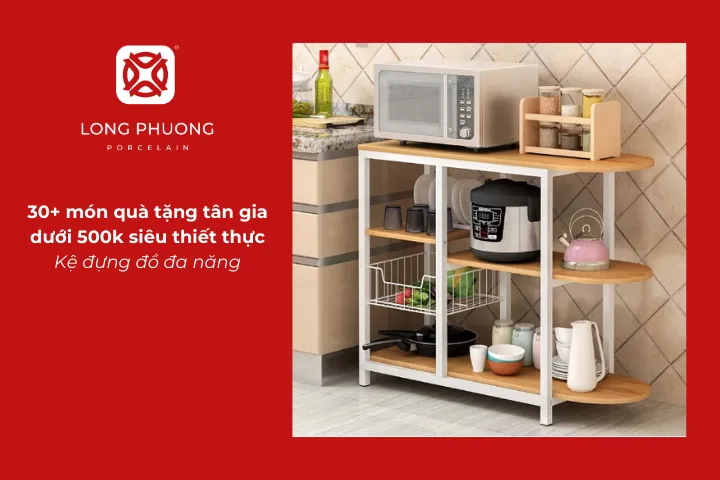 Kệ đựng đồ đa năng hỗ trợ sắp xếp nhà cửa gọn gàng và tiện lợi