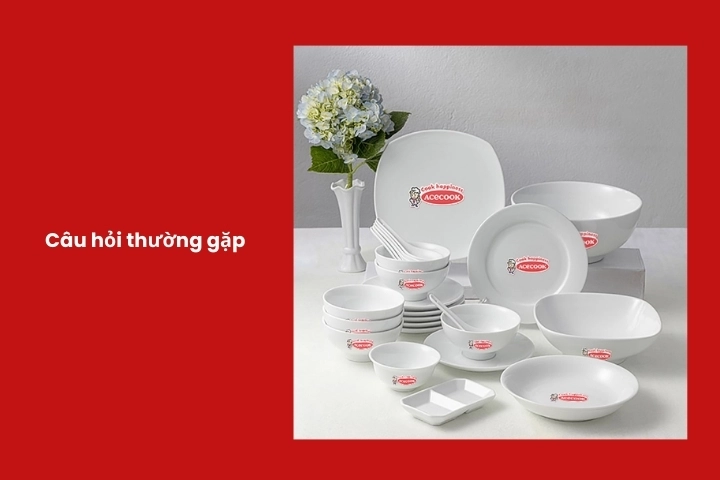 Giải đáp các thắc mắc phổ biến khi đặt bộ bàn ăn in logo