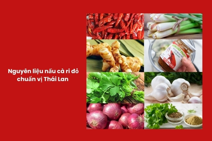 Danh sách nguyên liệu cần có để nấu cà ri đúng chuẩn