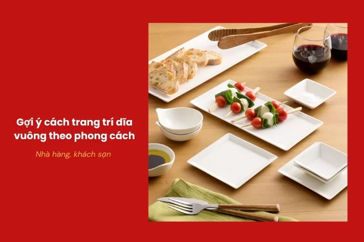 Trình bày món ăn chuyên nghiệp cho nhà hàng khách sạn